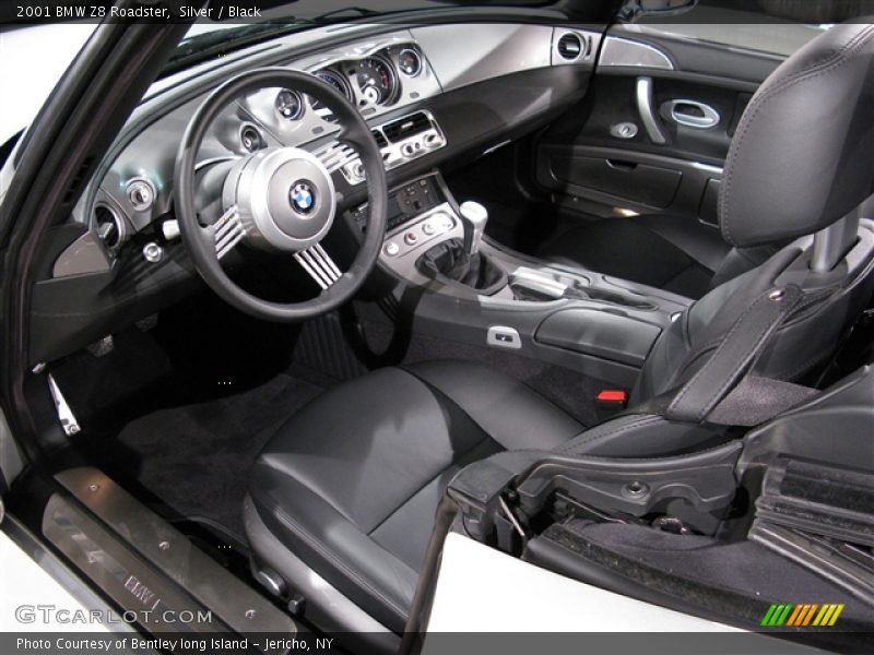 Silver / Black 2001 BMW Z8 Roadster