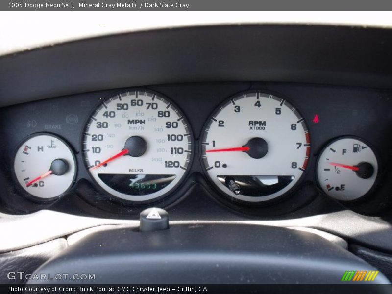 Mineral Gray Metallic / Dark Slate Gray 2005 Dodge Neon SXT