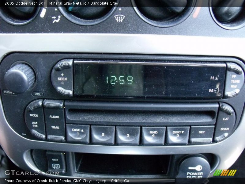 Mineral Gray Metallic / Dark Slate Gray 2005 Dodge Neon SXT