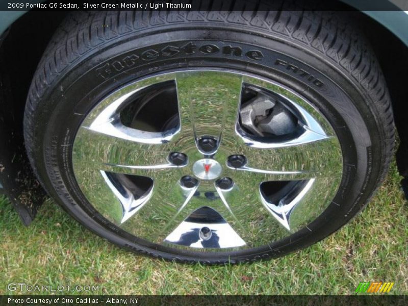 Silver Green Metallic / Light Titanium 2009 Pontiac G6 Sedan