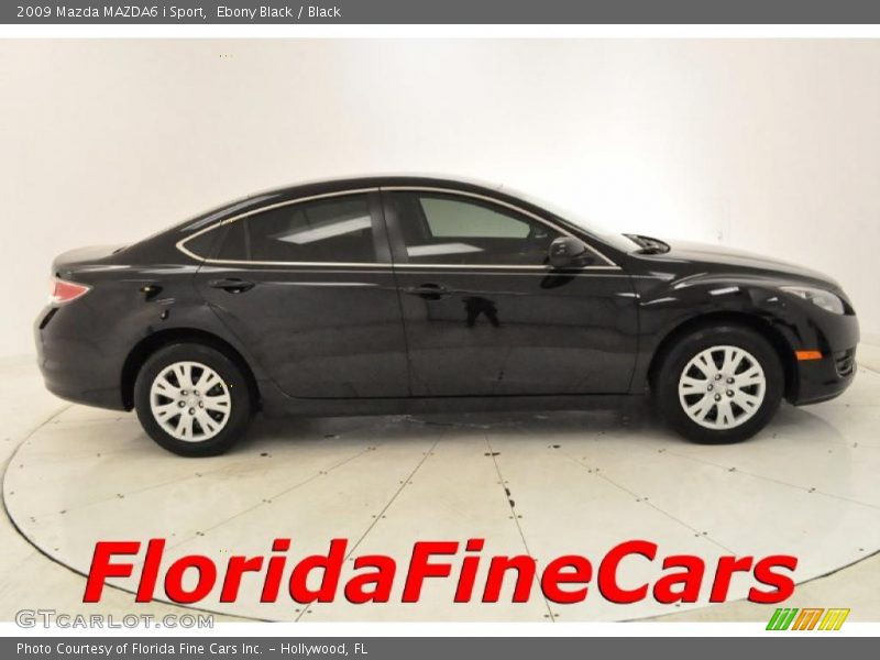 Ebony Black / Black 2009 Mazda MAZDA6 i Sport