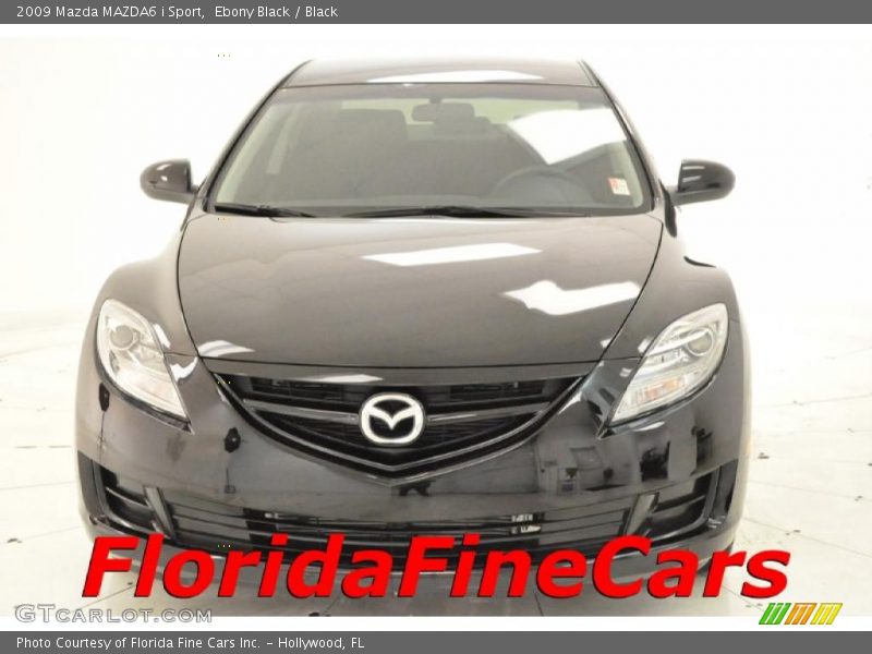 Ebony Black / Black 2009 Mazda MAZDA6 i Sport