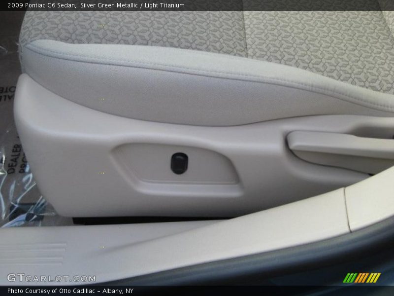 Silver Green Metallic / Light Titanium 2009 Pontiac G6 Sedan