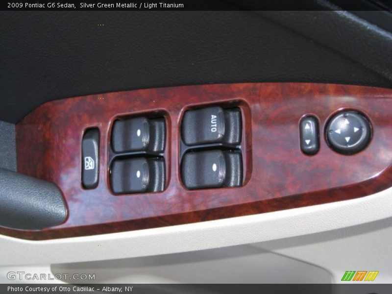 Silver Green Metallic / Light Titanium 2009 Pontiac G6 Sedan