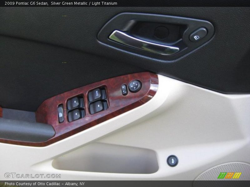 Silver Green Metallic / Light Titanium 2009 Pontiac G6 Sedan