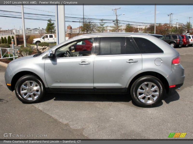 Pewter Metallic / Greystone 2007 Lincoln MKX AWD