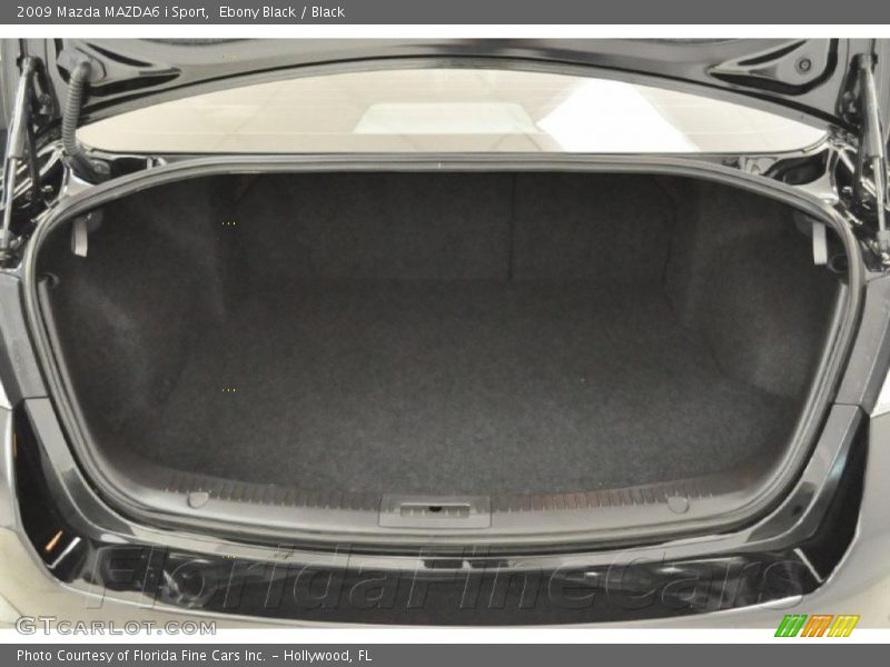 Ebony Black / Black 2009 Mazda MAZDA6 i Sport