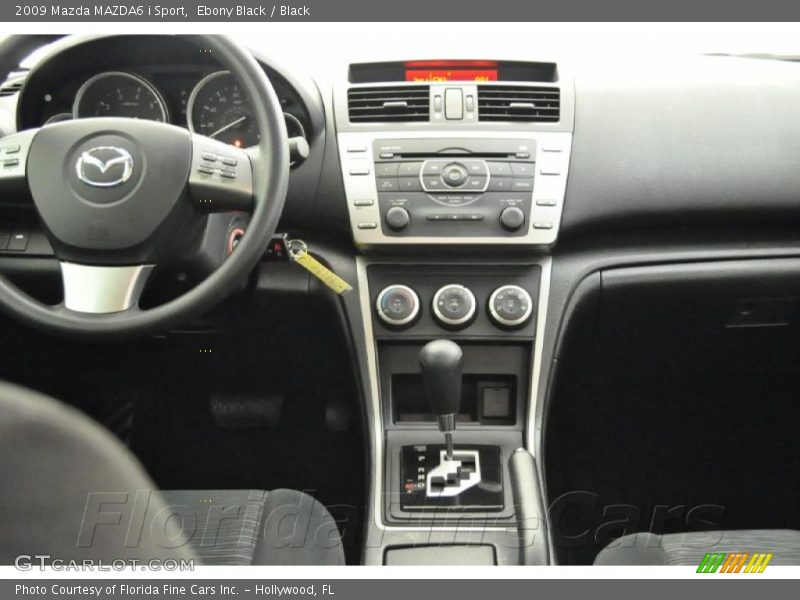 Ebony Black / Black 2009 Mazda MAZDA6 i Sport