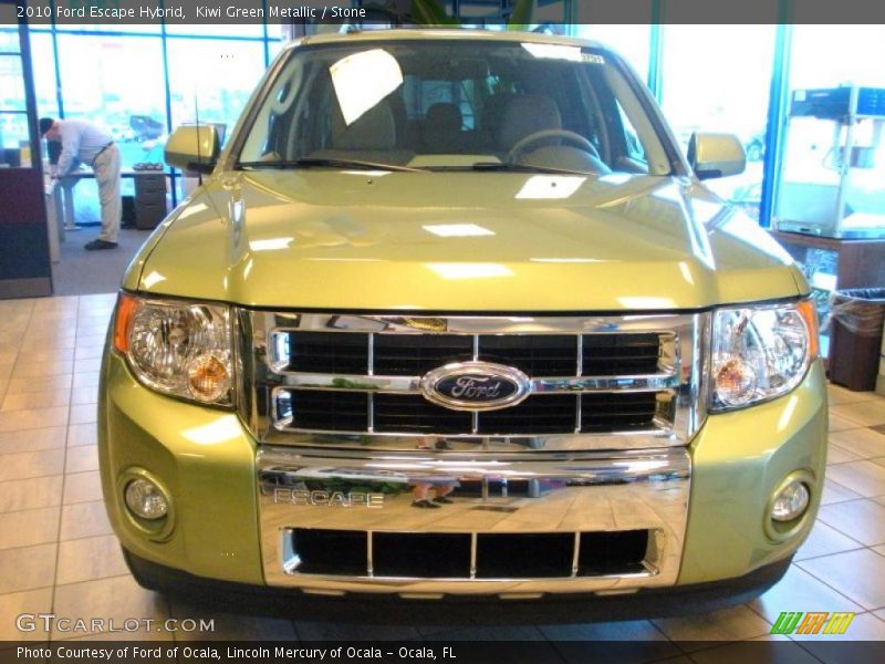 Kiwi Green Metallic / Stone 2010 Ford Escape Hybrid