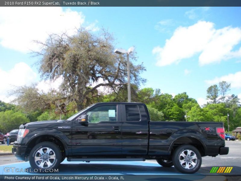 Tuxedo Black / Black 2010 Ford F150 FX2 SuperCab
