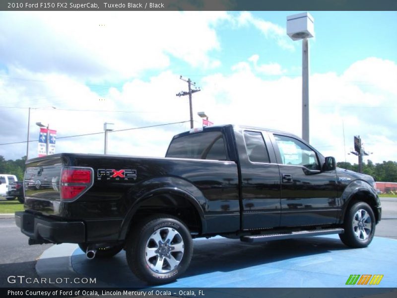 Tuxedo Black / Black 2010 Ford F150 FX2 SuperCab