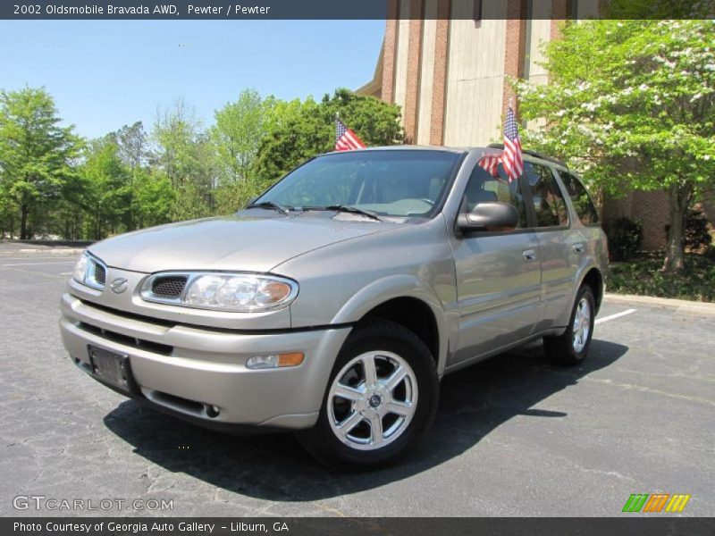 Pewter / Pewter 2002 Oldsmobile Bravada AWD