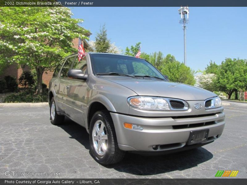Pewter / Pewter 2002 Oldsmobile Bravada AWD