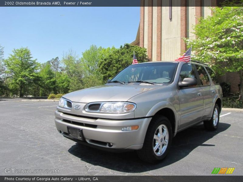 Pewter / Pewter 2002 Oldsmobile Bravada AWD