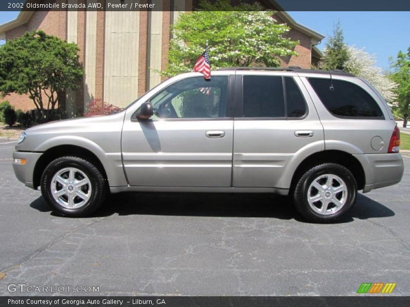 Pewter / Pewter 2002 Oldsmobile Bravada AWD