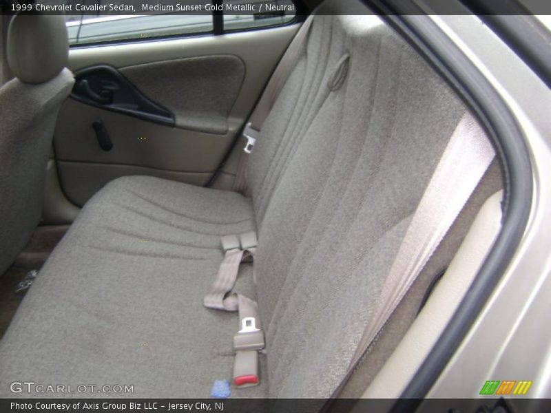 Medium Sunset Gold Metallic / Neutral 1999 Chevrolet Cavalier Sedan