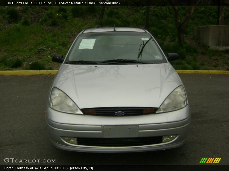 CD Silver Metallic / Dark Charcoal Black 2001 Ford Focus ZX3 Coupe
