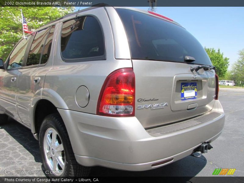 Pewter / Pewter 2002 Oldsmobile Bravada AWD
