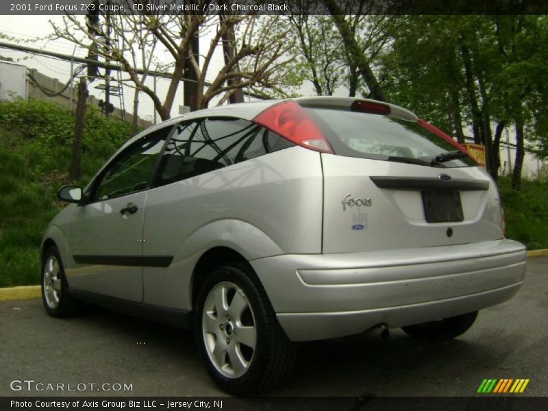 CD Silver Metallic / Dark Charcoal Black 2001 Ford Focus ZX3 Coupe