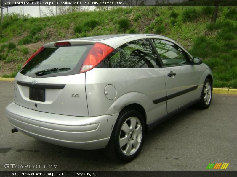 CD Silver Metallic / Dark Charcoal Black 2001 Ford Focus ZX3 Coupe