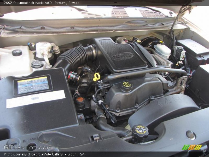 Pewter / Pewter 2002 Oldsmobile Bravada AWD