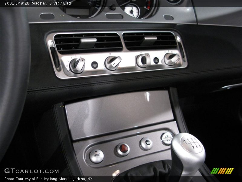 Silver / Black 2001 BMW Z8 Roadster