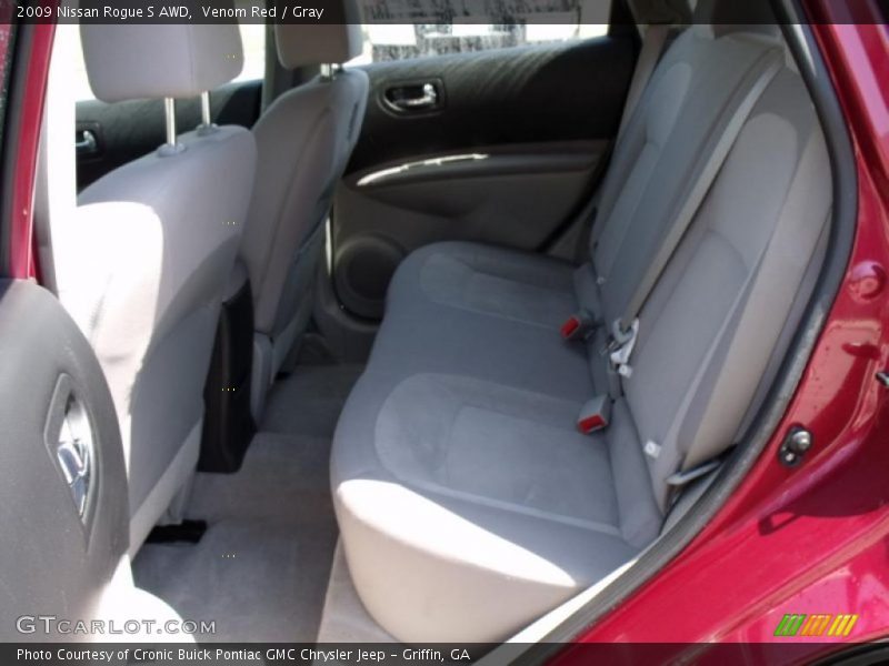 Venom Red / Gray 2009 Nissan Rogue S AWD