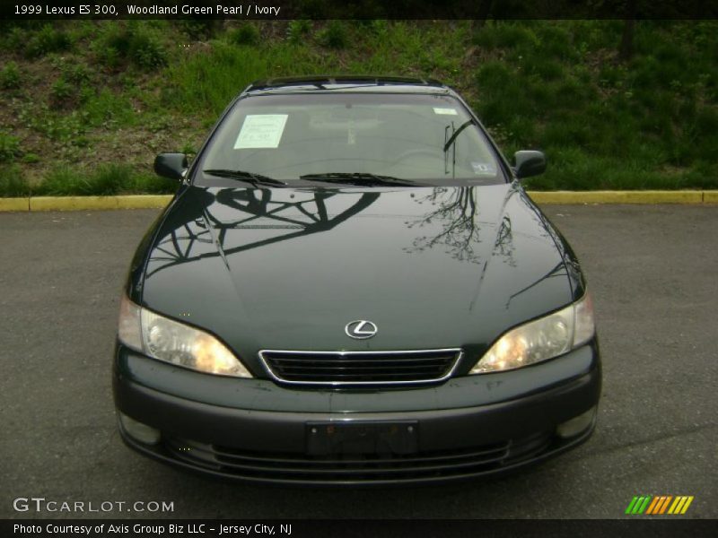 Woodland Green Pearl / Ivory 1999 Lexus ES 300