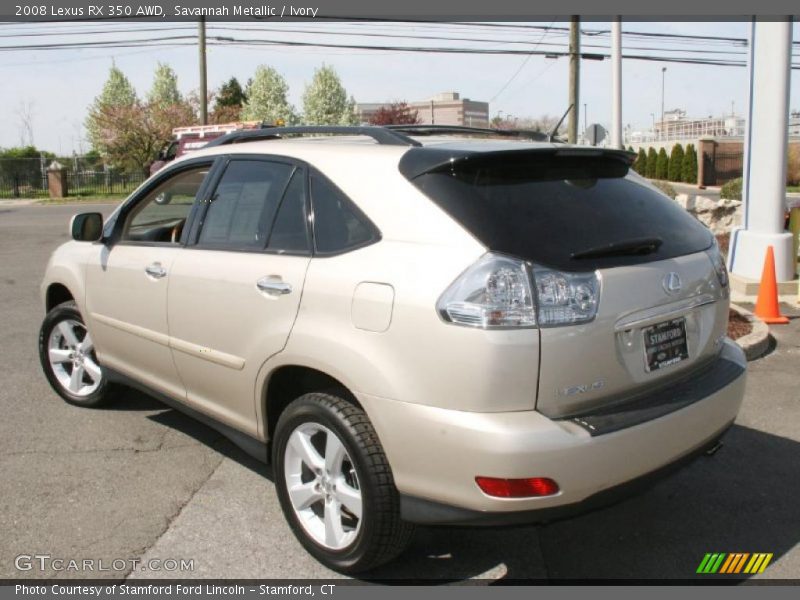 Savannah Metallic / Ivory 2008 Lexus RX 350 AWD