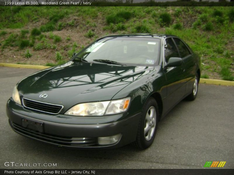 Woodland Green Pearl / Ivory 1999 Lexus ES 300