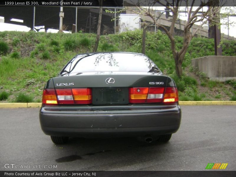 Woodland Green Pearl / Ivory 1999 Lexus ES 300