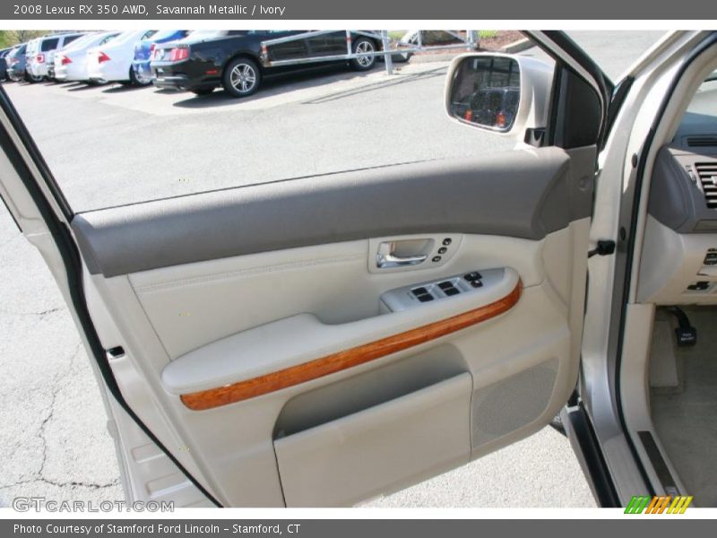 Savannah Metallic / Ivory 2008 Lexus RX 350 AWD