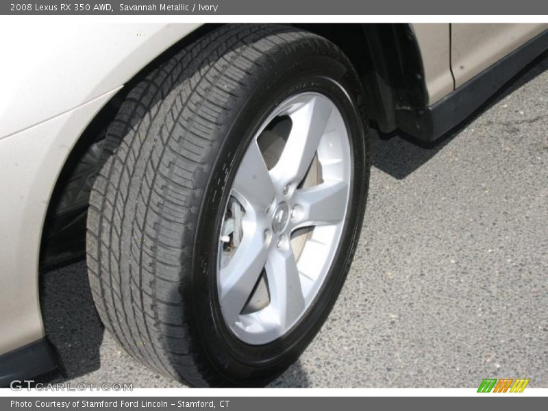 Savannah Metallic / Ivory 2008 Lexus RX 350 AWD