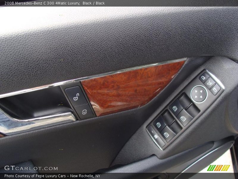 Black / Black 2008 Mercedes-Benz C 300 4Matic Luxury