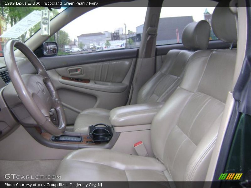 Woodland Green Pearl / Ivory 1999 Lexus ES 300