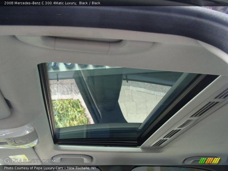 Black / Black 2008 Mercedes-Benz C 300 4Matic Luxury