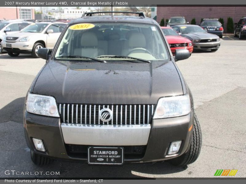Charcoal Beige Metallic / Pebble 2007 Mercury Mariner Luxury 4WD