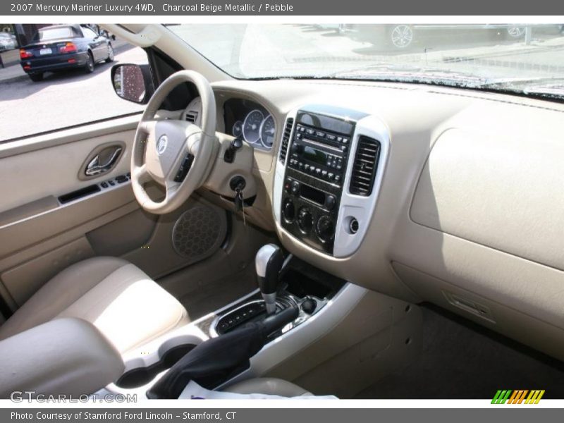 Charcoal Beige Metallic / Pebble 2007 Mercury Mariner Luxury 4WD