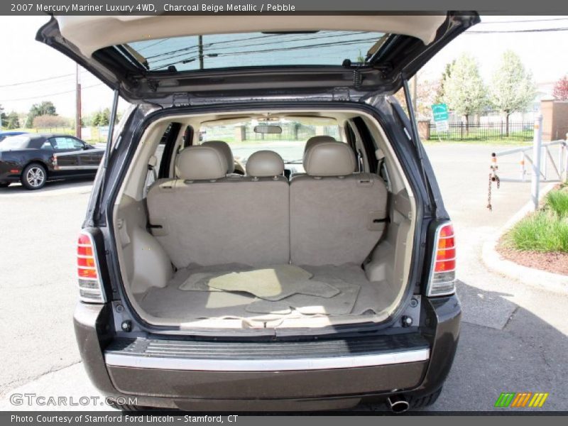 Charcoal Beige Metallic / Pebble 2007 Mercury Mariner Luxury 4WD