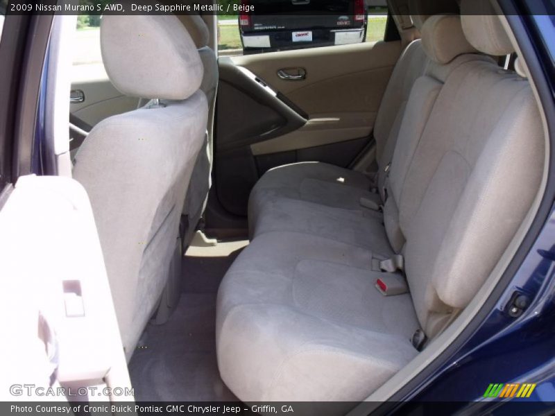 Deep Sapphire Metallic / Beige 2009 Nissan Murano S AWD