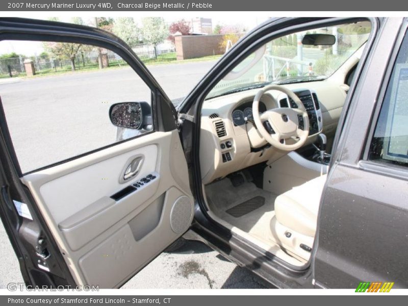 Charcoal Beige Metallic / Pebble 2007 Mercury Mariner Luxury 4WD