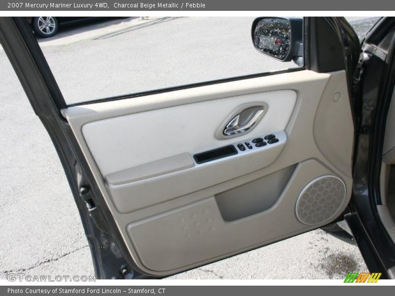 Charcoal Beige Metallic / Pebble 2007 Mercury Mariner Luxury 4WD