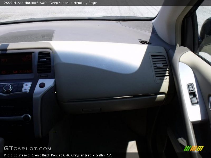 Deep Sapphire Metallic / Beige 2009 Nissan Murano S AWD