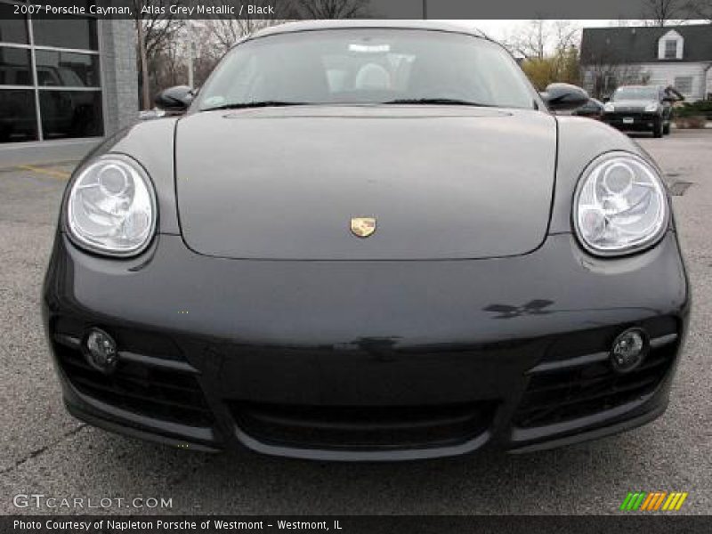 Atlas Grey Metallic / Black 2007 Porsche Cayman
