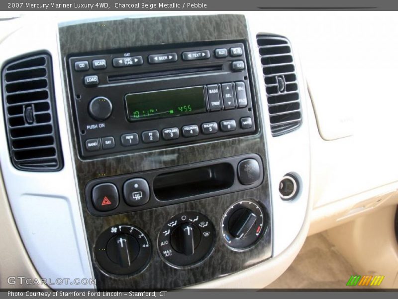 Charcoal Beige Metallic / Pebble 2007 Mercury Mariner Luxury 4WD