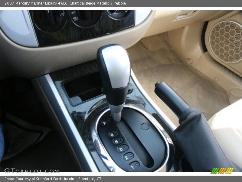 Charcoal Beige Metallic / Pebble 2007 Mercury Mariner Luxury 4WD