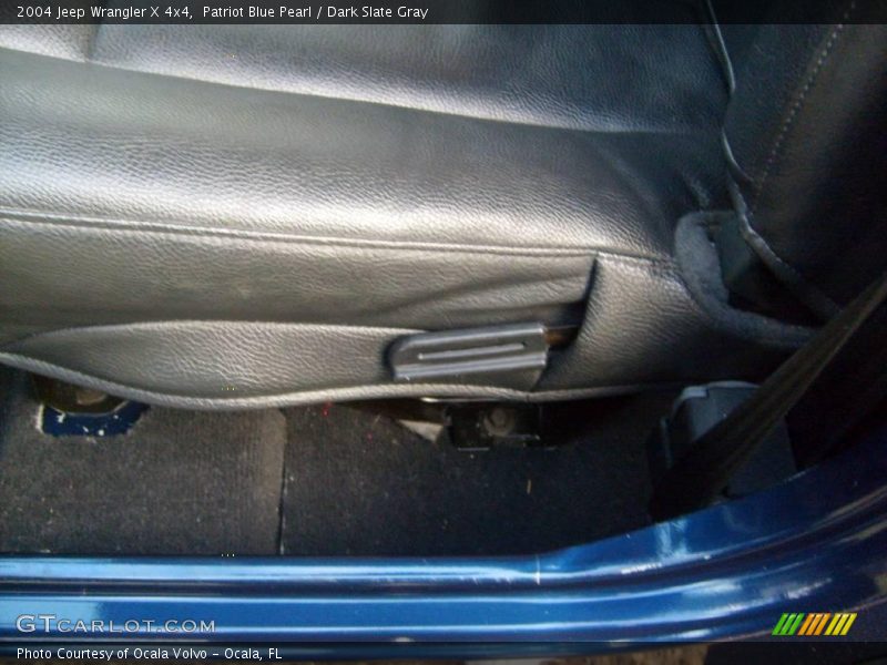 Patriot Blue Pearl / Dark Slate Gray 2004 Jeep Wrangler X 4x4