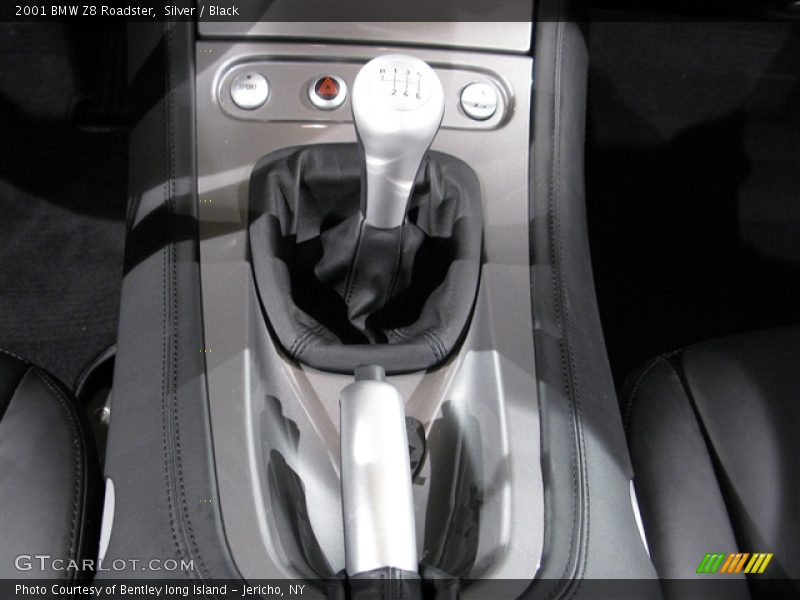 Silver / Black 2001 BMW Z8 Roadster