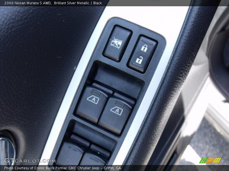 Brilliant Silver Metallic / Black 2009 Nissan Murano S AWD