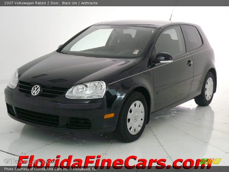Black Uni / Anthracite 2007 Volkswagen Rabbit 2 Door